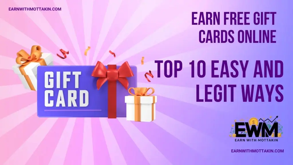 Earn Free Gift Cards Online
