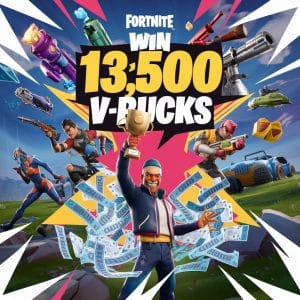 Fortnite FREE 13,500 V-Bucks